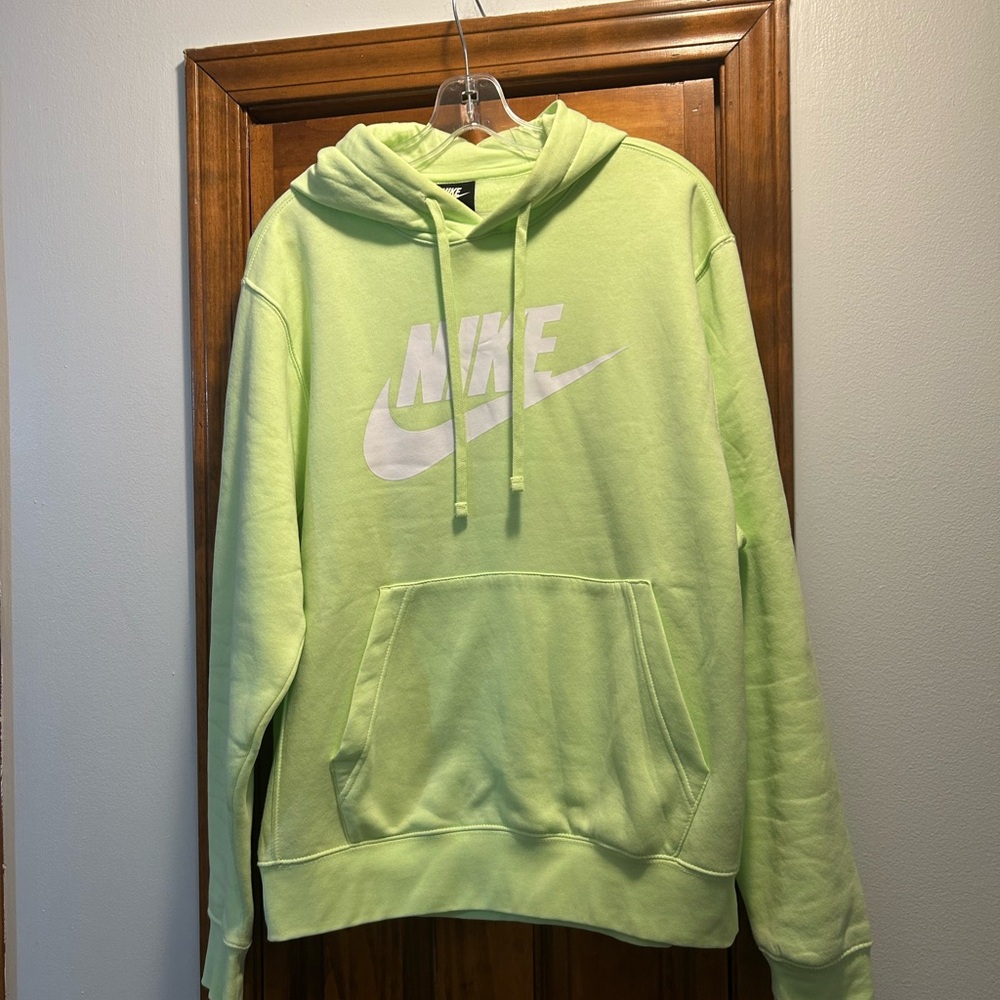 Nike Men's Light Green Hoodie